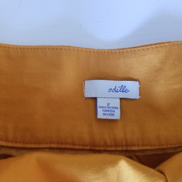 Anthropologie Yellow Skirt - Picture 5 of 5